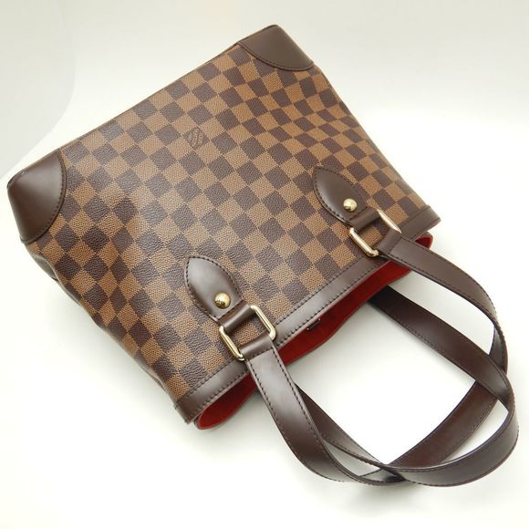 Louis Vuitton Damier Hampstead PM Ebene Tote Bag Brown - Picture 2 of 8